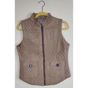 Bit & Bridle Faux‎ Suede Size Large Western Cowgirl